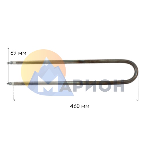 ТЭН воздушный 95 C 13/1.25 Т 220 (мо 69; Ф2)